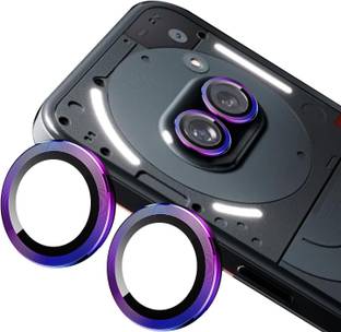 SCRENZO Back Camera Lens Ring Guard Protector for Nothing 2A,Rainbow Camera Protector For Nothing Phone 2A
