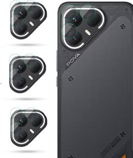 Nazomi Tech Back Camera Lens Glass Protector for Tecno Pova 7 Pro 5G, Pova 7 Pro 5G Realme, REALME POVA 7 PRO 5G