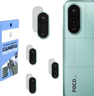 BERRIES Back Camera Lens Glass Protector for POCO M7 PLUS 5G, [Unbreakable Polycarbonate Material]