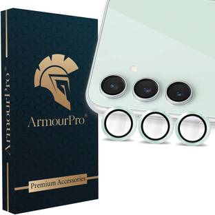 ArmourPro Back Camera Lens Ring Guard Protector for Samsung S23 FE 5G, Samsung S24 5G, Samsung S23 Plus 5G, Green Camera Ring