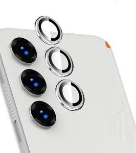 VOSKI Back Camera Lens Ring Guard Protector for Samsung Galaxy S23 Camera Lens Protector Metal Alloy Anti Scratch Ring
