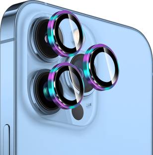 Qcase Back Camera Lens Ring Guard Protector for Apple iphone 13 Pro Max, Apple iphone 13 Pro