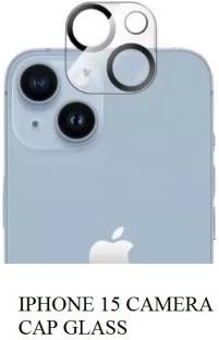 RUNEECH Back Camera Lens Glass Protector, Camera Lens Ring Guard Protector for APPLE IPHONE 15, IPHONE 15 EDGE TO EDGE GLASS CAP