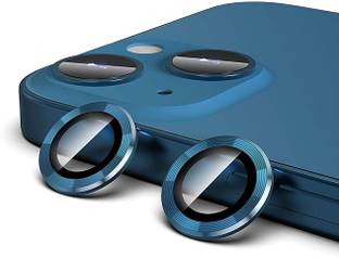 Caseworm Back Camera Lens Ring Guard Protector for iPhone 13 HD Clarity