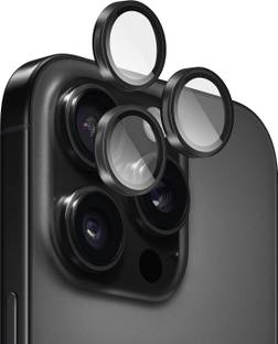 Gripp Back Camera Lens Ring Guard Protector for Apple iPhone 16 Pro | iPhone 16 Pro Max (Black)