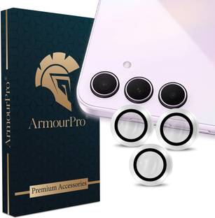 ArmourPro Back Camera Lens Ring Guard Protector for Samsung Galaxy A35 5G, Samsung A35 5G, SIlver Camera Ring