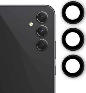A3sprime Back Camera Lens Ring Guard Protector for Samsung Galaxy A14 5G, A15 5G, Galaxy A34 5G, A54 5G, Color - Black
