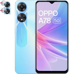 ISAAK Back Camera Lens Glass Protector for OPPO A78 5G