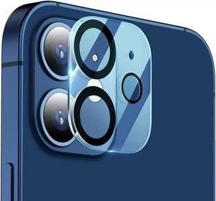 VOSKI Back Camera Lens Glass Protector for iPhone 12 Ultra Thin Camera Lens Protector Full Coverage Tempered Glass