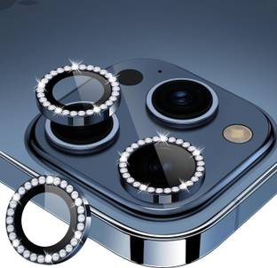 A3sprime Back Camera Lens Ring Guard Protector for APPLE iPhone 15 Pro, iPhone 15 Pro Max, Color - Blue