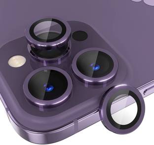 BALPHA Back Camera Lens Ring Guard Protector for iPhone 14 Pro/iPhone 14 Pro Max Camera Lens Guard, Anti-Scratch HD Tempered Glass