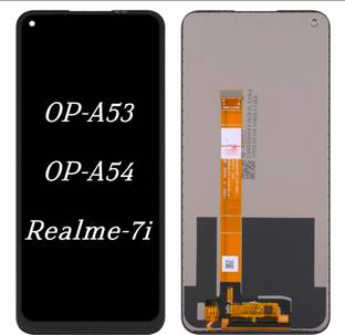 NRTELECOM IPS LCD Mobile Display for OPPO & REALME A53, A54, REALME 7i 500+ Lighting