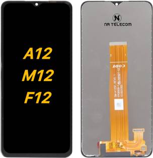 NR SPARE PARTS Haptic/Tactile touchscreen Mobile Display for Sam A12, M12, F12, High Brightness Display