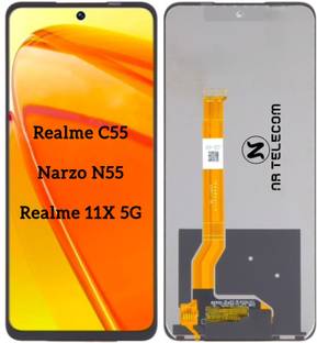 NRTELECOM IPS LCD Mobile Display for REALME & NARZO, REALME 11X 5G, REALME C55, NARZO N55,
