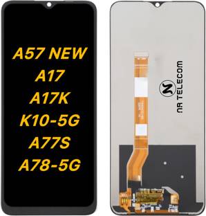 NRTELECOM IPS LCD Mobile Display for OPPO A57 New, A17, A17K, K10-5G, A77S, A78-5G, 500+ Lighting Display