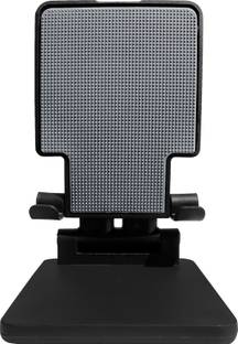 CasoShell Adjustable & Foldable For Smartphones and Tablets Black Mobile Holder
