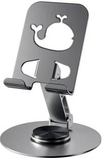 Redclip Carbon Steel Foldable Tablet Pc Stand with 360 Rotating Mobile Holder
