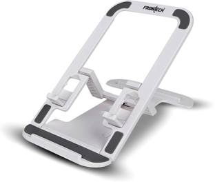 Frontech Foldable Phone Holder – 4-Level Adjustable,Durable ABS Rubber Pads CCH-0013WHT Mobile Holder