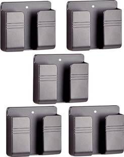 M/S DSNS Charging Wall And Remote Stand | for All Smartphones Black 5 Pices Mobile Holder