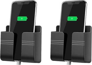 LOPAZ Wall Mounted Stand Phone Holder Mobile Wall Mount for charging (pack of 2 pcs) Mobile Holder