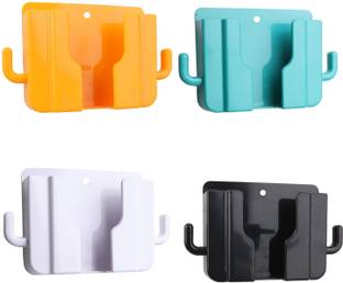 M/S DSNS Wall Charger Hook Universal Cellphone Hanging Stand Bracket 4 Piece Mobile Holder