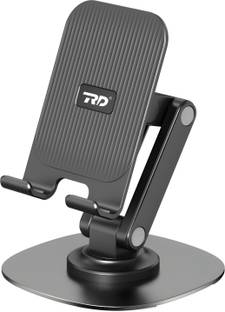 RD G-360° Rotation, Foldable Design Mobile Stand with Stable Metalic Round Base Mobile Holder