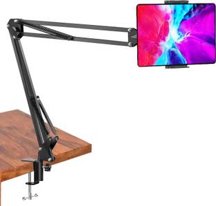 BROLAVIYA Bed Gooseneck Professional Long Articulating Arm Mobile/Tablet Stand Mount, for 4 to 10.6 inch Display Mobile Holder