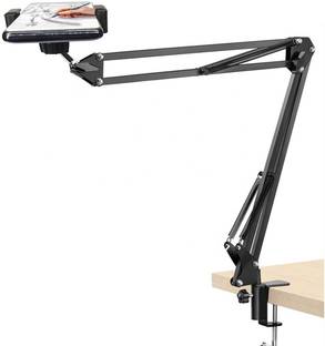 ANY KART Heavy Mount Metal Microphone Phone Mobile Stand for Studio Recording Recording Microphone Stand