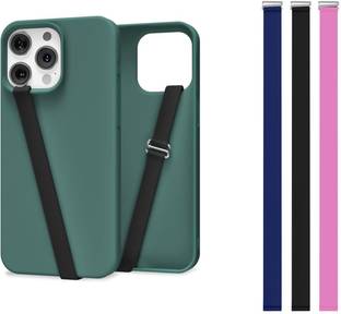 mizi (3 Pack) Finger Phone Grip Silicone Strap for Phone Case Loop with Clip Mobile Holder
