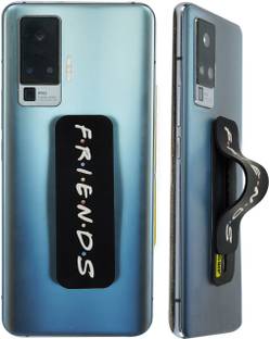 MO-GRIP Finger Grip/Selfie holder & Mobile stand for Smartphones BlackFriends Mobile Holder