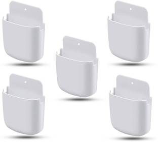 M/S DSNS Phone Stand Wall Mount For Charging | AC/TV Remote Hanging Bracket Pack OF 5 Mobile Holder