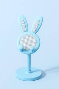 WGM Rabbit Ears Desktop Mobile Holder – Stylish Cute Design Mobile Holder