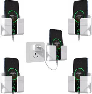 Muv up Wall Mount Mobile Stand - No Drill Required - Pack of 5 Mobile Holder