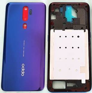 Sandreezz OPPO A9 2020 (Housing Body) (Side Keys with Middle Body) (with Proper Logo) Back Panel