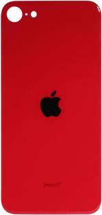 HQP for Apple iPhone SE 2020 ( A2275 / A2296 / A2298 ) - [ With Brand LOGO & Pre Installed Adhesive Tape ] Battery Back Glass Door Replacement Back Panel