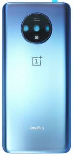 VRAVMO ONEPLUS 7T (MATT BLUE) WITH CAMERA LENS GLASS Back Panel