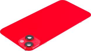 Spares4ever iPhone 14 Plus Red Replacement Glass with Camera Lens and Magsafe Magnet Back Panel