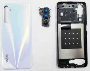 Unique4Ever realme 6 (RMX2001) Middle Ring Camera Lens + Side Volume Power Buttons + Back Panel