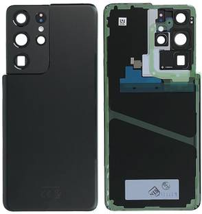 SPAREWARE Samsung Samsun S21 Ultra-Black (WITH CAMERA LASS LENS) Back Panel