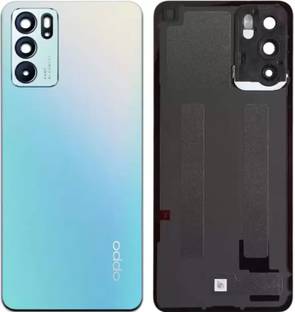 Sandreezz Oppo Reno6 5G (With Camera lens Ring) (with Proper Logo) Back Panel