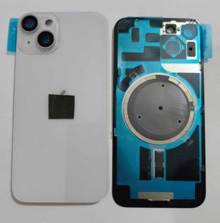 SPAREWARE Apple With Wireless Magnet Camera Glass Lens iPhone 14 -Purple Back Panel
