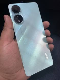 MAXOUT OPPO A78 4G (Aqua Green) with Camera Ring Glass Lens Back Panel