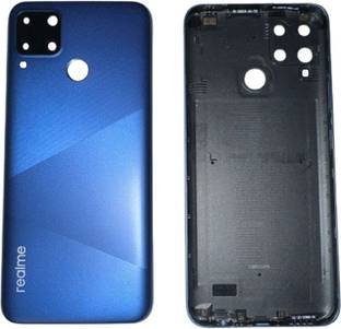 Sandreezz Realme C15 (100% Original) (With Camera Lens & Side Volume Power Buttons) Back Panel