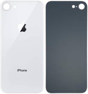 Flipkart SmartBuy Apple iPhone 8 / 8G (Silver) Glass Back Panel