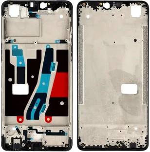 SPAREASP OPPO Oppo F7 (Original Middle Lcd Frame) Black Front Panel