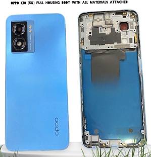 AL BAARI STORE OPPO K10 5G Full housing body with all materials attached Full Panel
