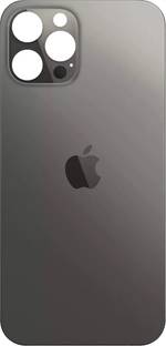 HQP for Apple iPhone 13 Pro Max ( A2643, A2484, A2641, A2644, A2645 ) [ With LoGo & Pre Installed Adhesive Tape ] Battery Back Glass Door Replacement Back Panel