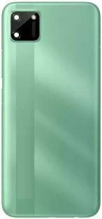 SPAREWARE REALME Back Door Panel Back Body Housing Panel Back Glass Body Realme C11 : Green Back Panel