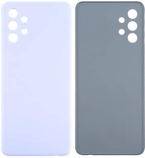 SPAREWARE Samsung Galaxy A32 4G : White (WITH ALL BRAND LOGO) Back Panel