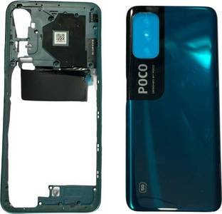 SRaccessories Poco M3 Pro 5G (Housing Body) (Side Keys with Middle Body) Full Panel
